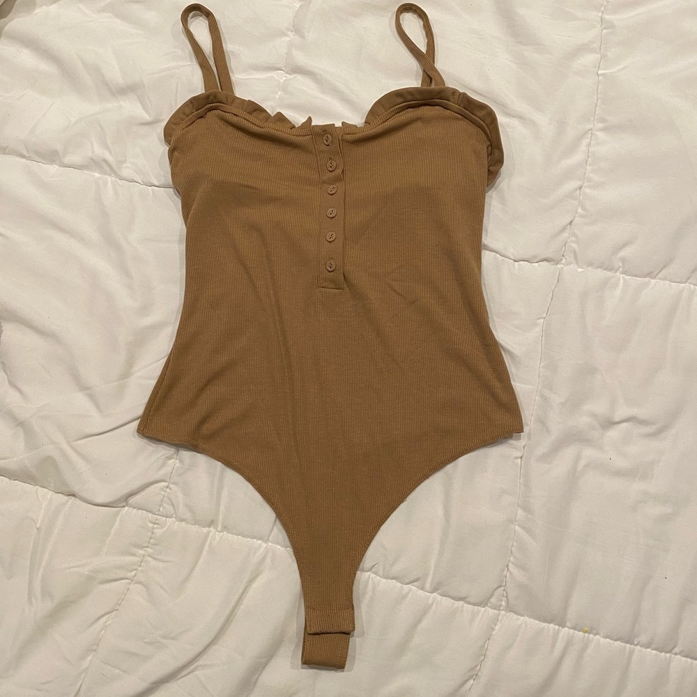 Le Lis Brown Bodysuit